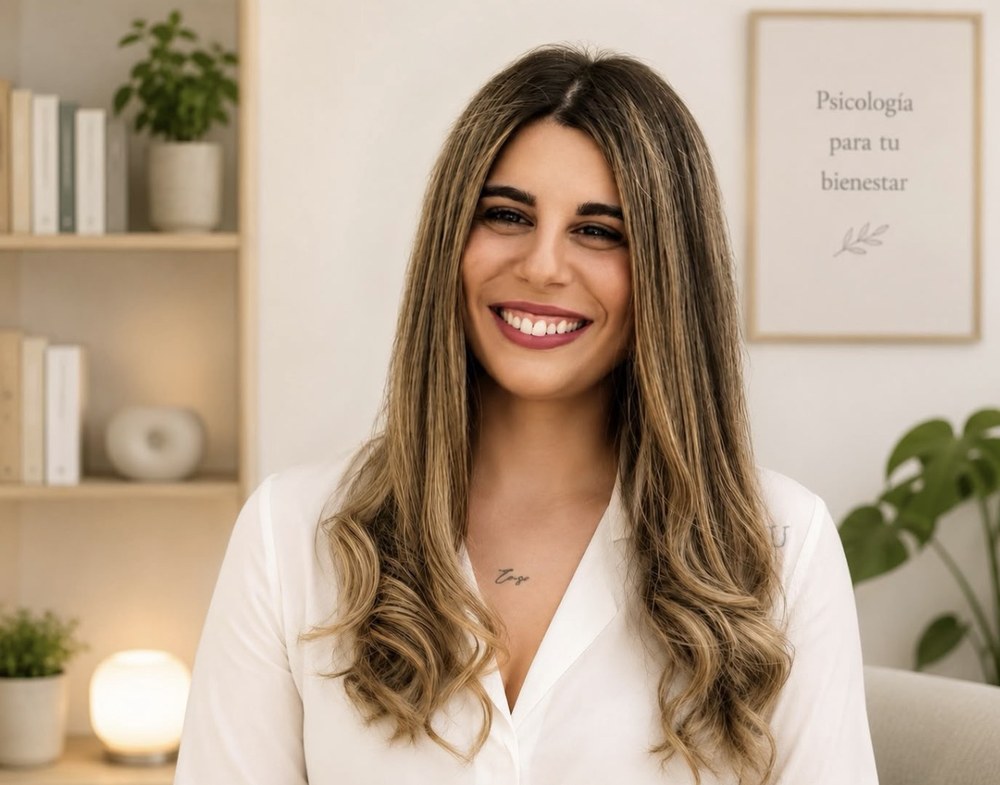 Soraya Martínez Bravo, psicóloga, en su espacio de trabajo