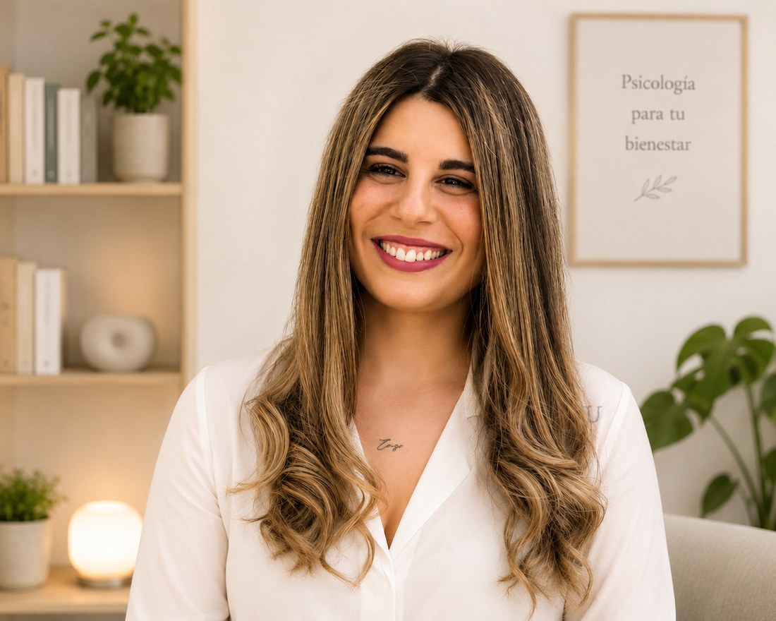 Soraya Martínez Bravo, psicóloga, en su espacio de trabajo